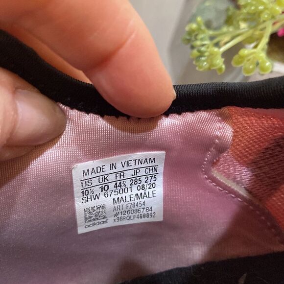 Adidas X Ninja ZX 2K Boost Pink Red Sz 10.5 - Picture 11 of 14